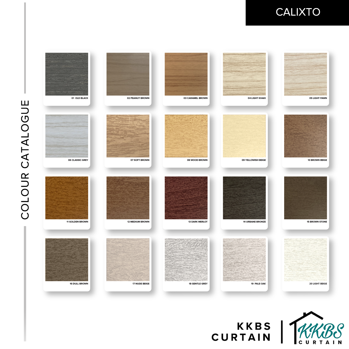 Calixto 50mm Timber Blinds / Wooden Blinds Custom Made