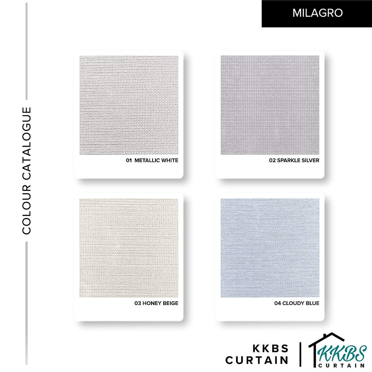 Milagro Blackout Roman Blinds Custom Made