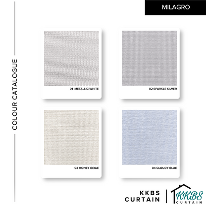 Milagro Blackout Roman Blinds Custom Made