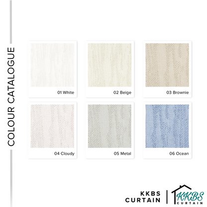 Yurina Sheer Curtain Custom Made