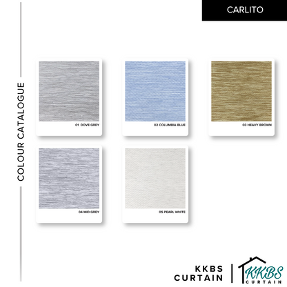 Carlito Blackout Zebra Blinds Custom Made