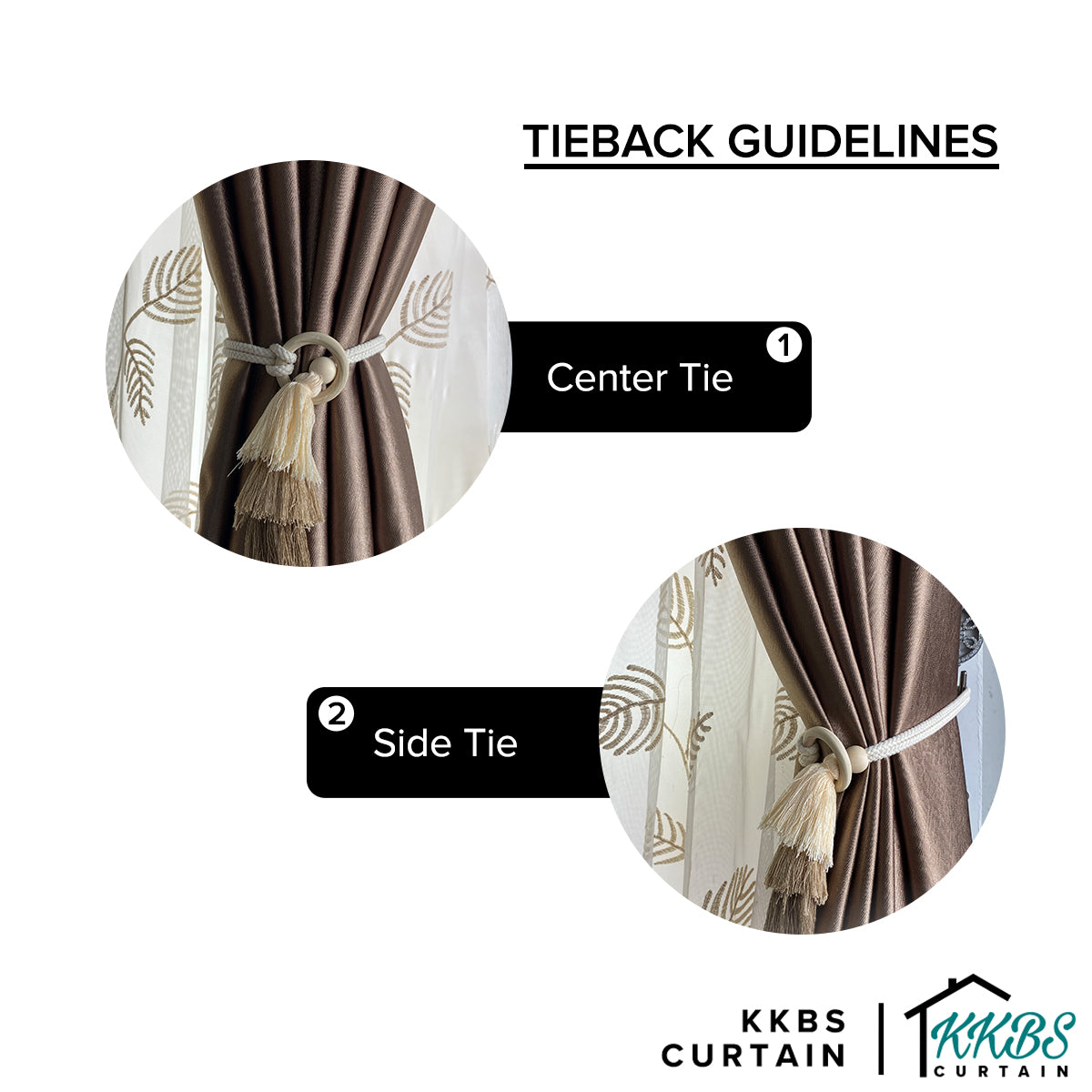 Muphie Tassel Curtain Tieback