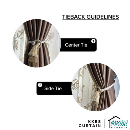 Muphie Tassel Curtain Tieback