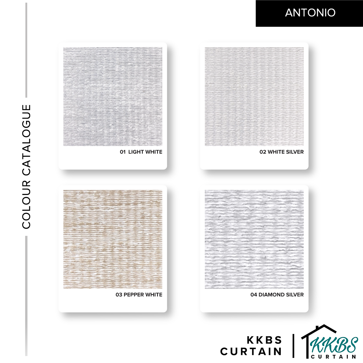 Antonio Blackout Zebra Blinds Custom Made