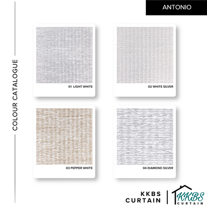 Antonio Blackout Zebra Blinds Custom Made