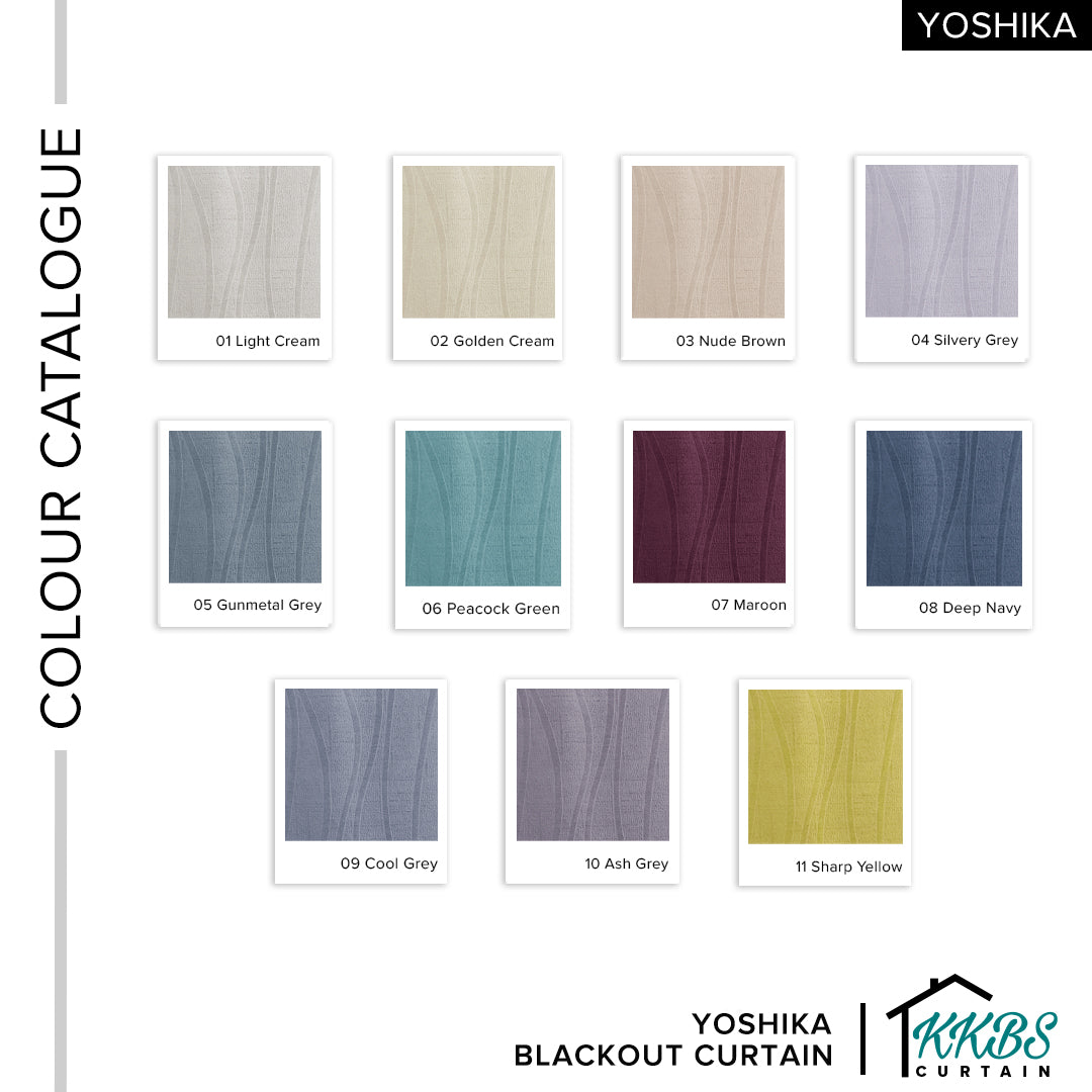Yoshika Blackout Curtain Custom Made