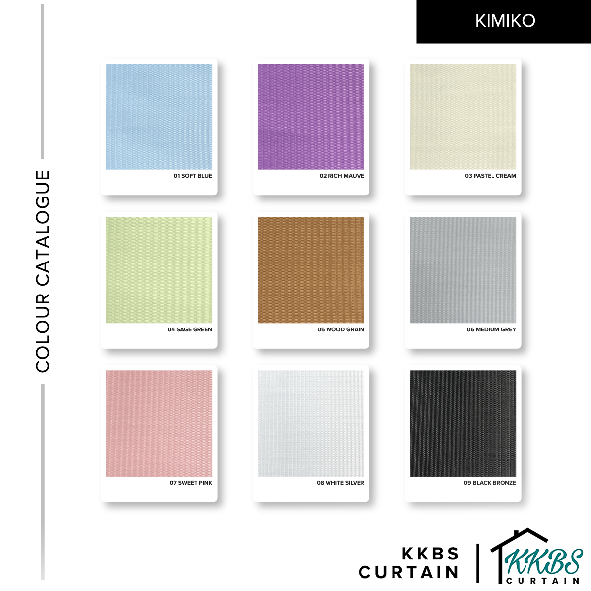 Kimiko Semi Blackout Zebra Blinds Custom Made