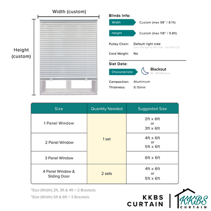 Sumiko 25mm Venetian Blinds Custom Made