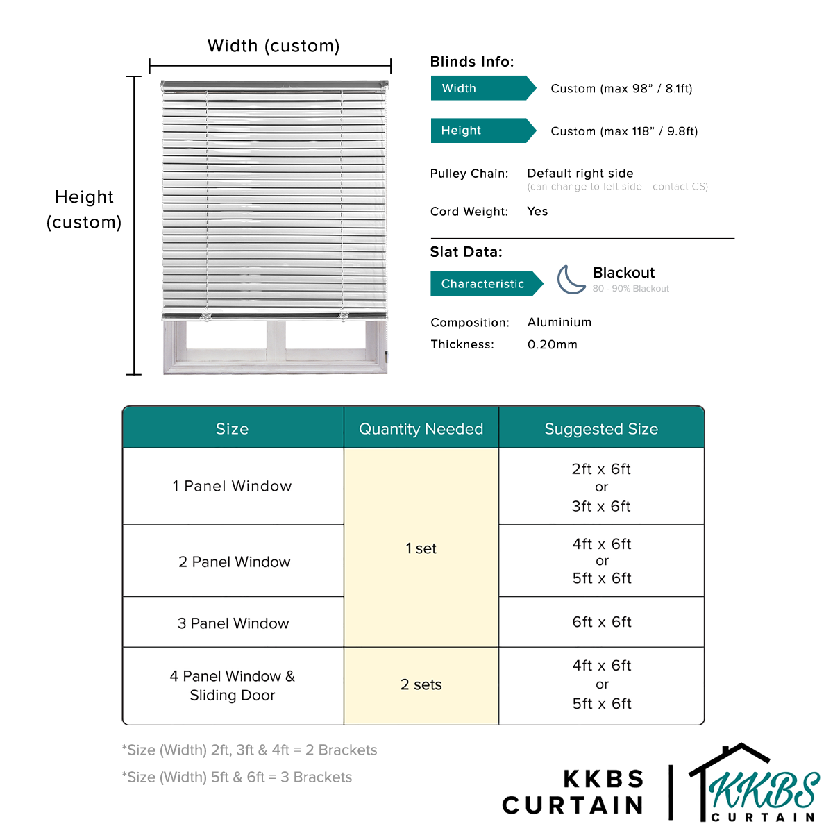 Ireneo 35mm Venetian Blinds Custom Made