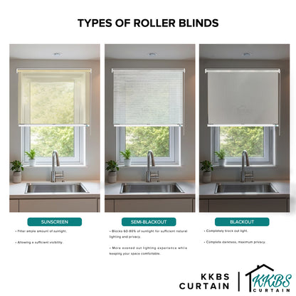 Toreso Sunscreen Roller Blinds Custom Made