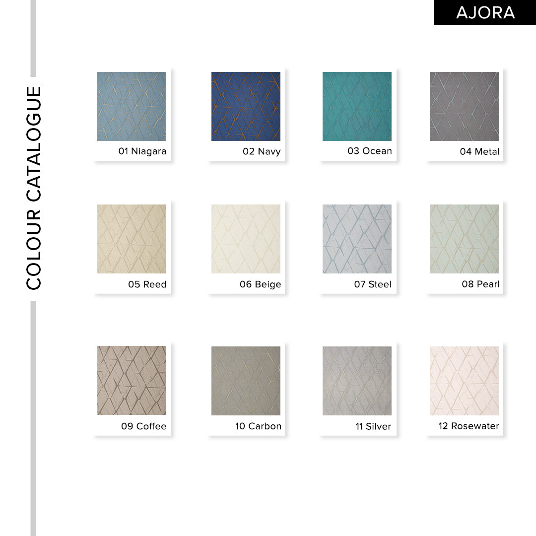Ajora Semi Blackout Curtain Custom Made
