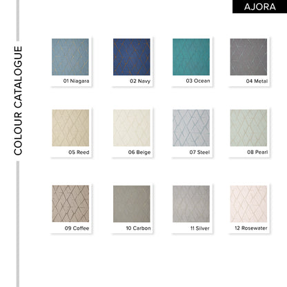Ajora Semi Blackout Curtain Custom Made