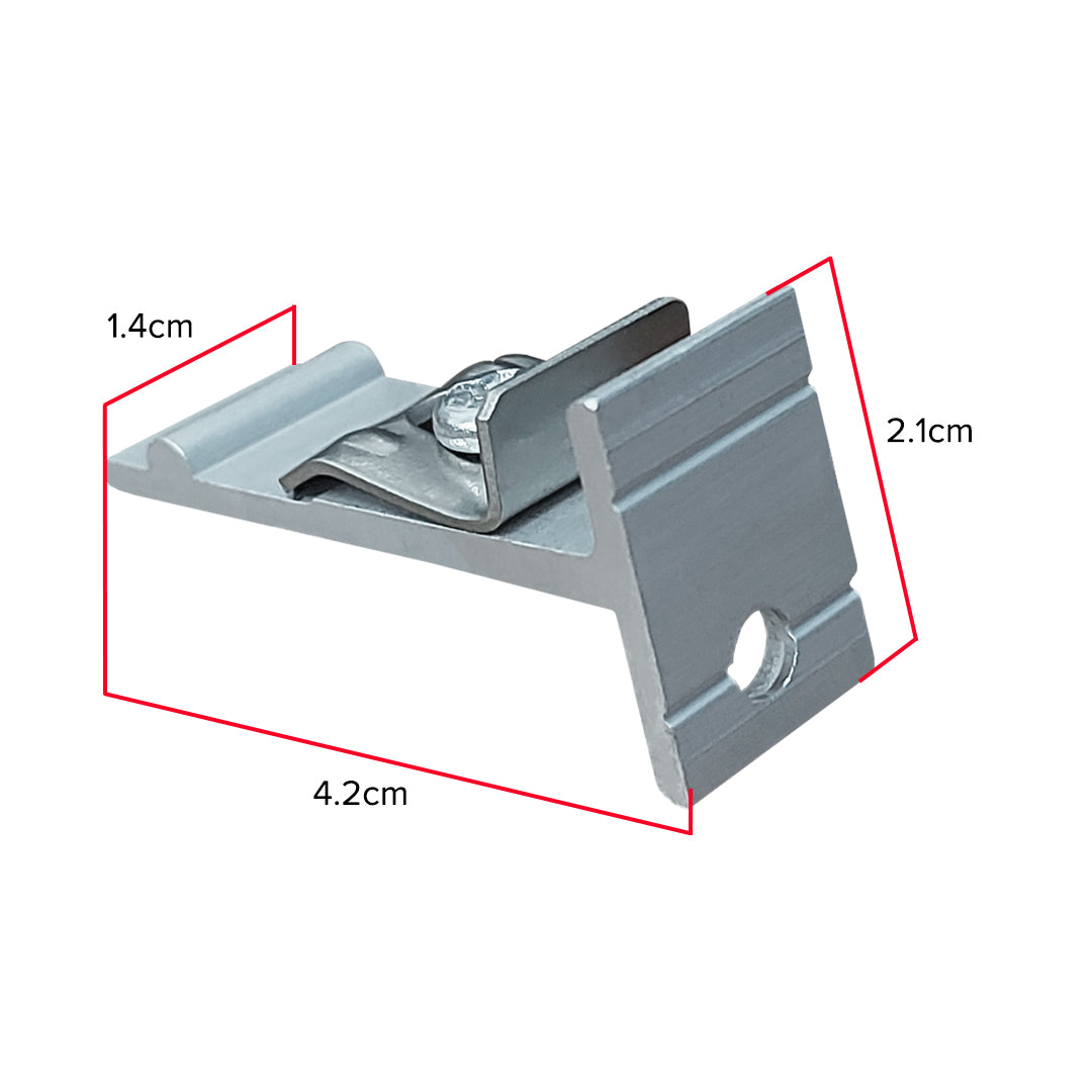 Traludy Curtain Track Single Bracket
