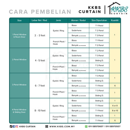 Yoshika Blackout Curtain Custom Made