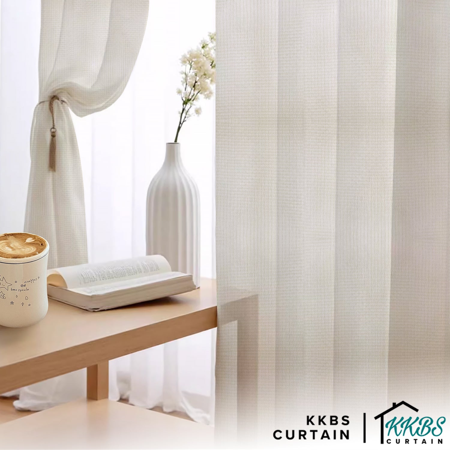 Doina Sheer Curtain Custom Made