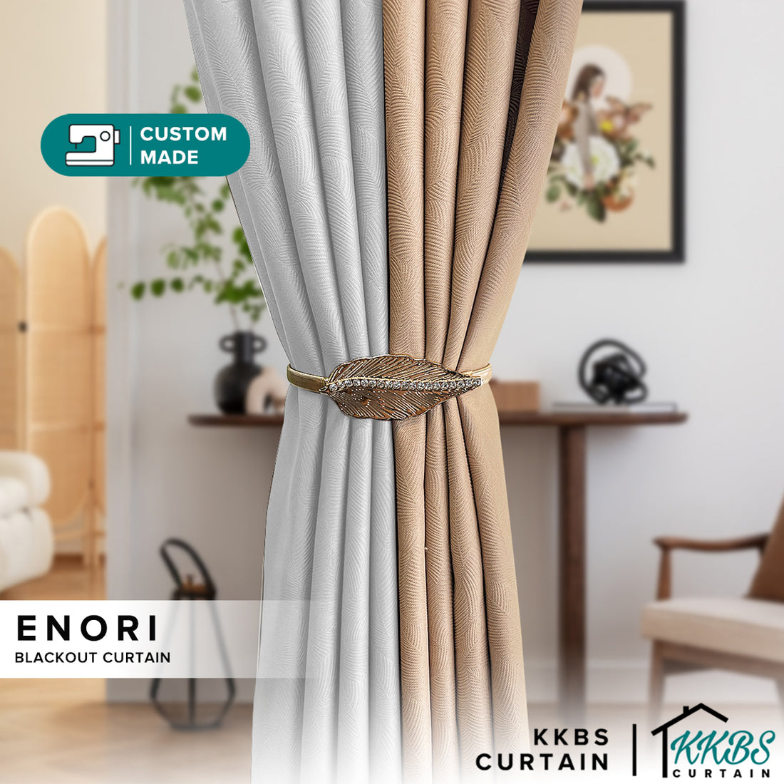 Enori Blackout Curtain Custom Made