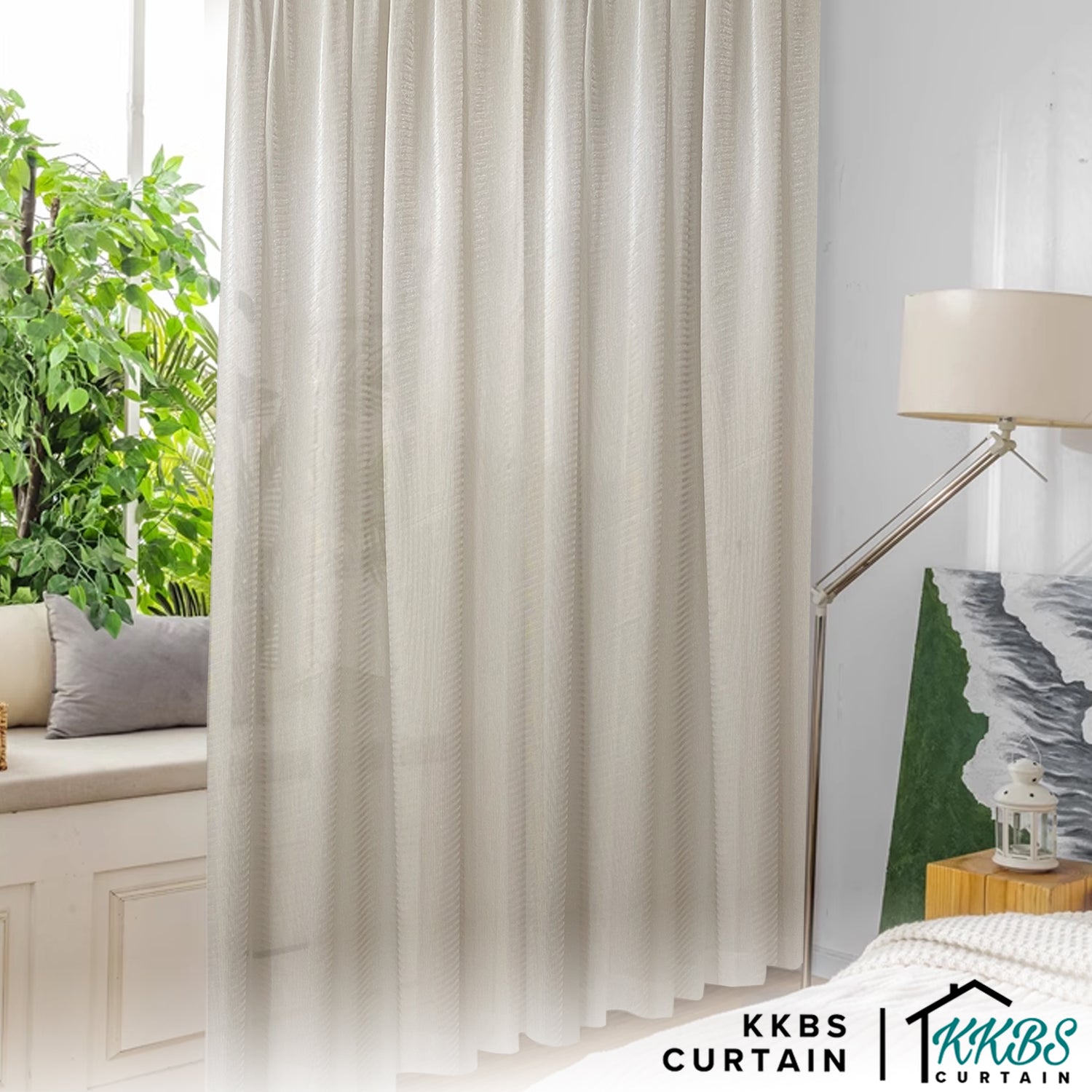 Joneko Sheer Curtain Custom Made