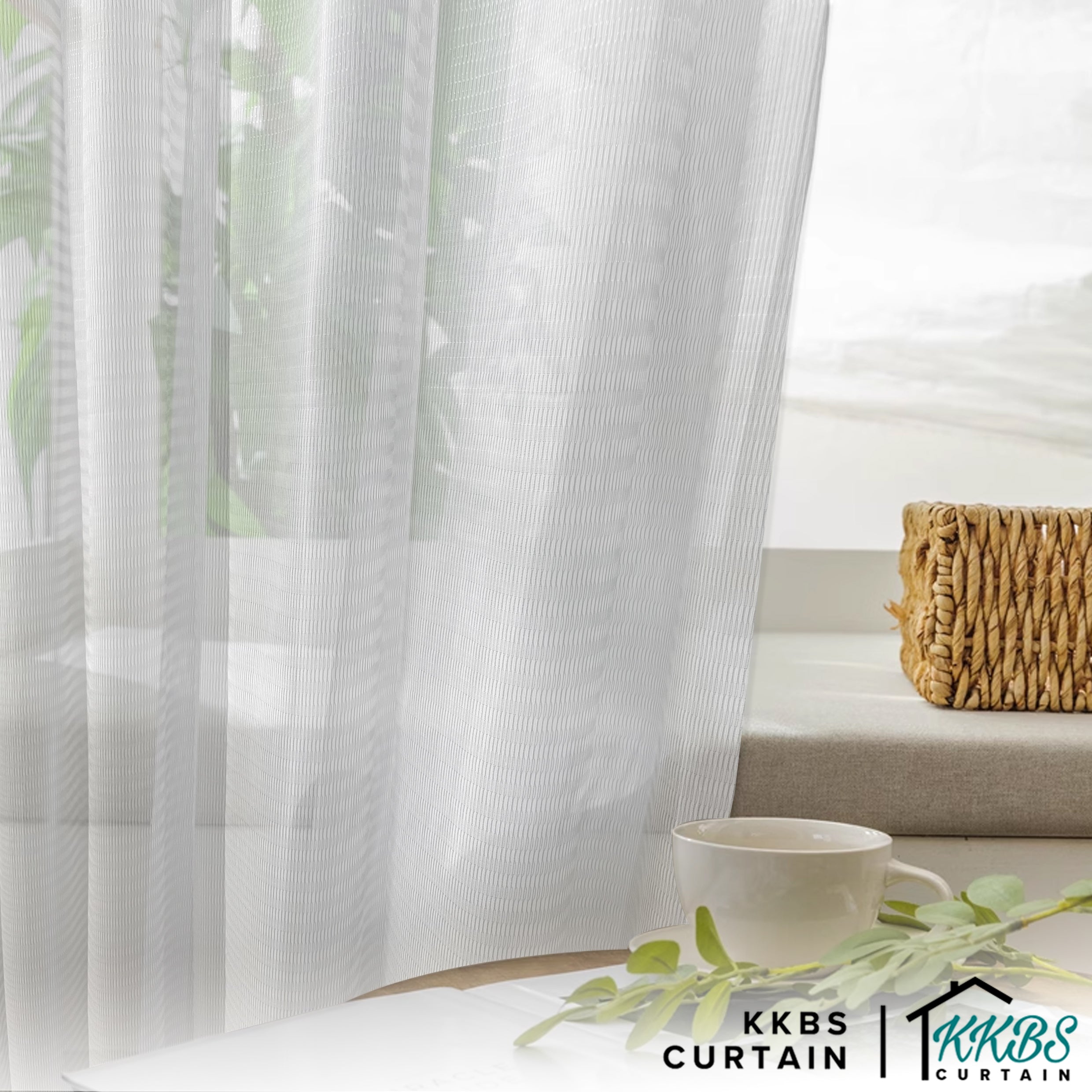 Joneko Sheer Curtain Custom Made