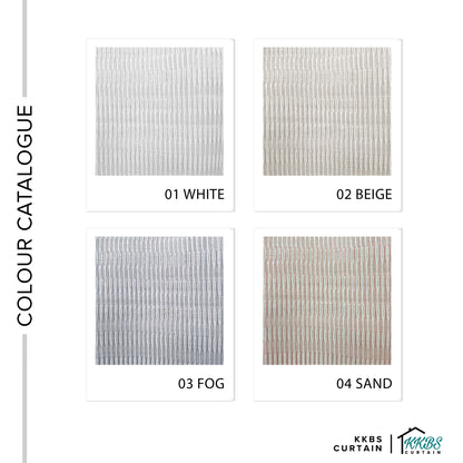 Joneko Sheer Curtain Custom Made