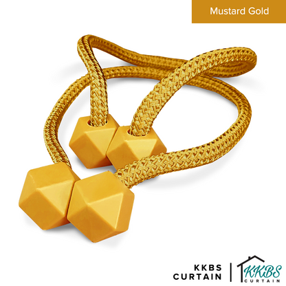 Priscubie Magnetic Prismatic Cube Curtain Tieback