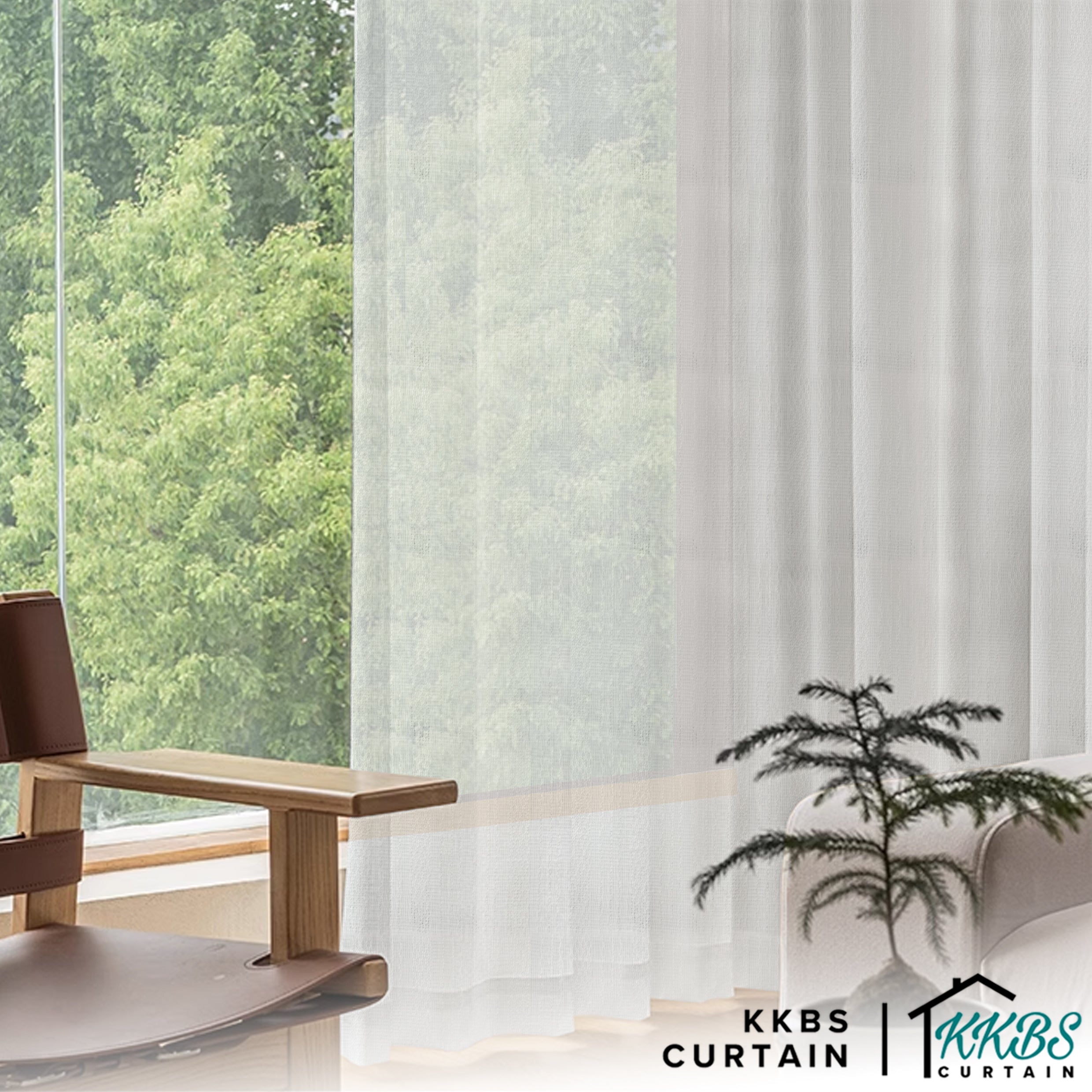 Shake Sheer Curtain Custom Made