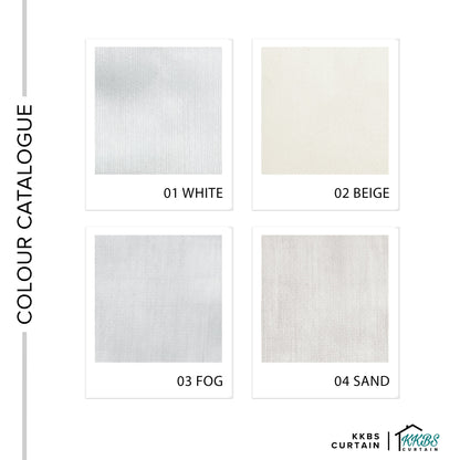 Kaiso Sheer Curtain Custom Made