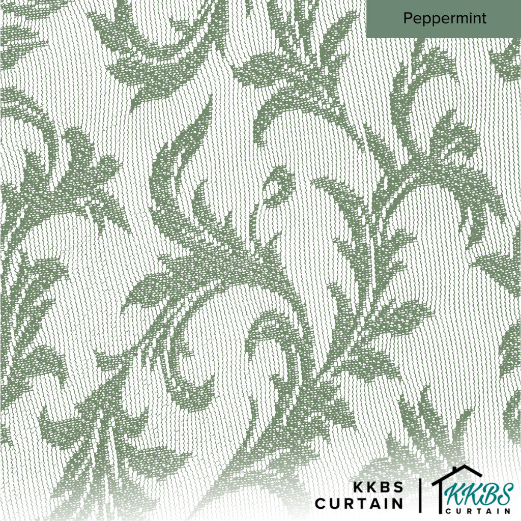 Florence Lace Sheer Curtain Ready Made