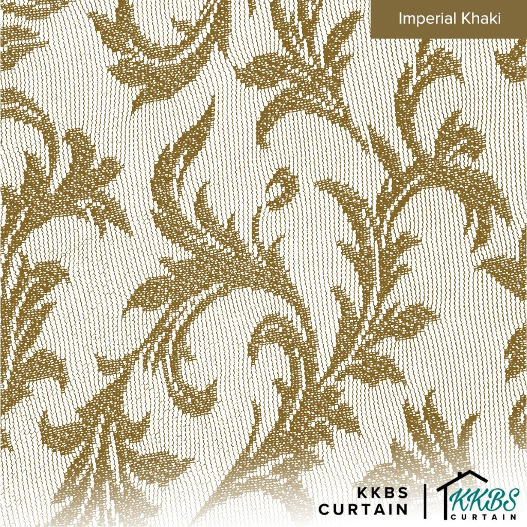 Florence Lace Sheer Curtain Ready Made