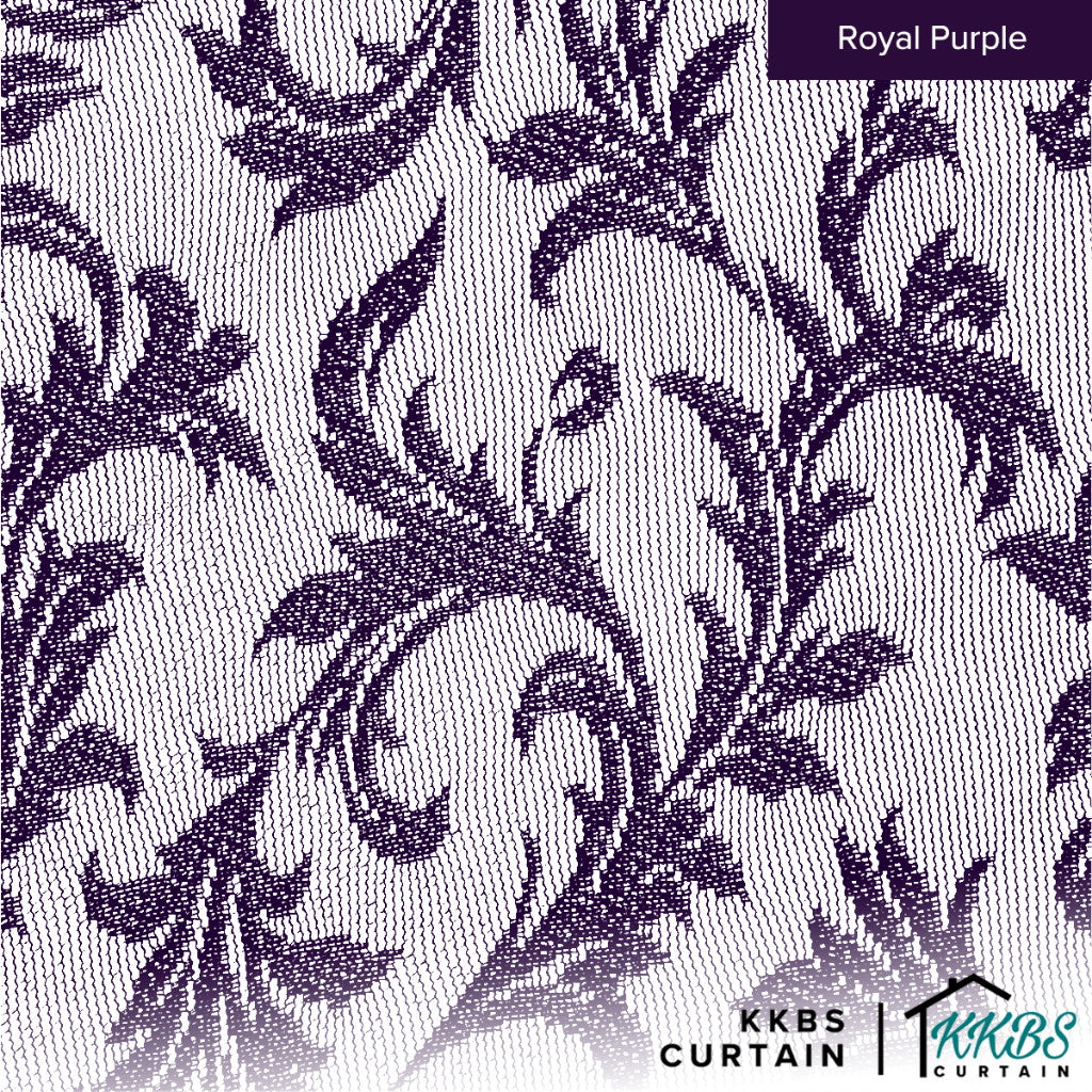 Florence Lace Sheer Curtain Ready Made