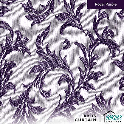 Florence Lace Sheer Curtain Ready Made