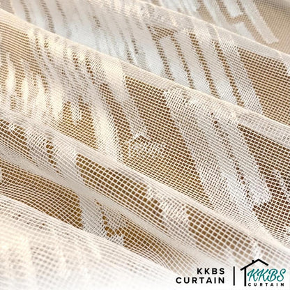 Lumina Sheer Curtain / Net Curtain Ready Made French Pleat Hook &amp; Ring Eyelet