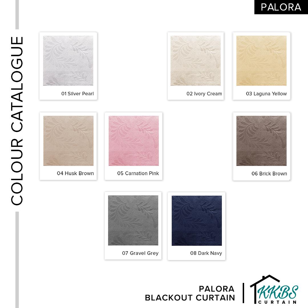 Palora 90 - 95% Blackout Curtain Ready Made