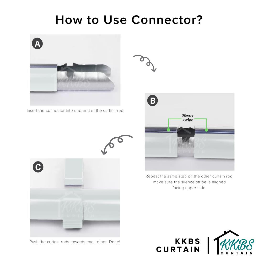 [RM88 HUAT HUAT DEALS] Morandy Curtain Rod