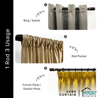 [RM88 HUAT HUAT DEALS] Morandy Curtain Rod
