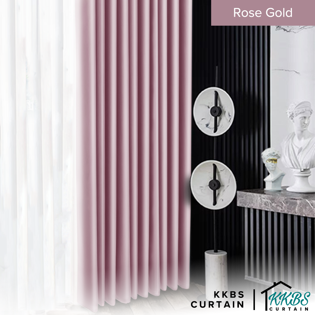 Crystella Semi Blackout Curtain Ready Made