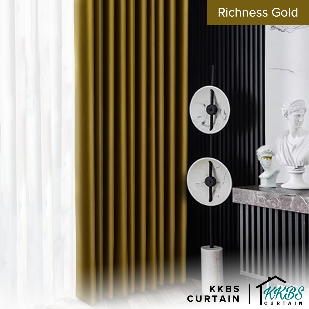 Crystella Semi Blackout Curtain Ready Made