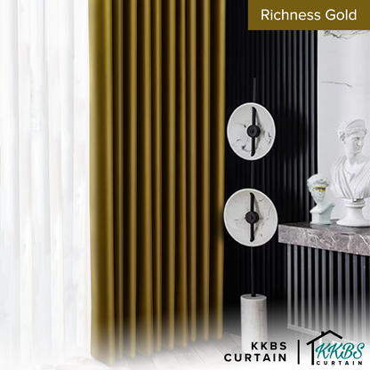 Crystella Semi Blackout Curtain Ready Made