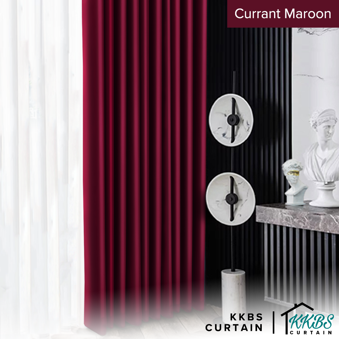 Crystella Semi Blackout Curtain Ready Made