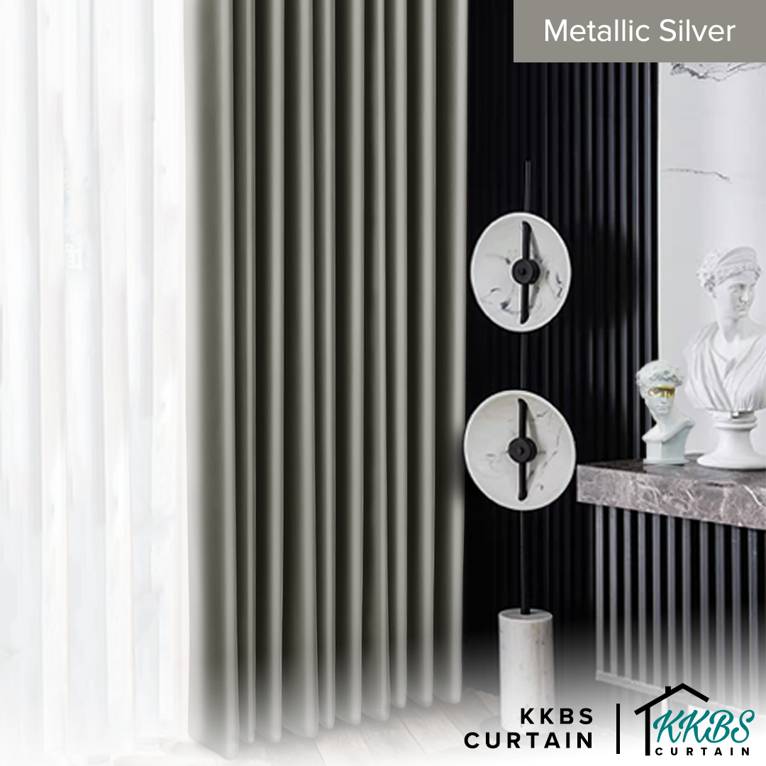 Crystella Semi Blackout Curtain Ready Made