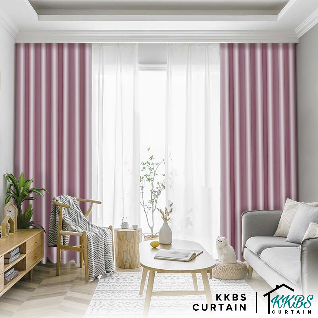 Crystella Semi Blackout Curtain Ready Made